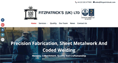 Desktop Screenshot of fitzpatricksuk.com
